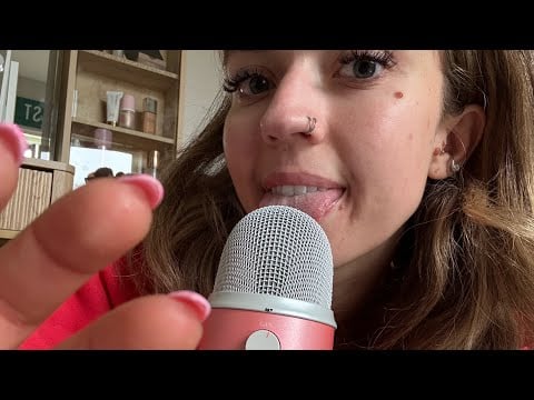 ASMR| Mouth Sounds & Inaudible Whispering (No Talking)