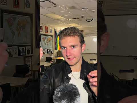Asmr $5 haircut in English class