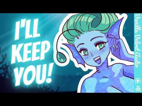 Yandere Angler Fish Mermaid Wants You for Herself (F4A • Monster Girl ASMR • Kisses • Spicy Spooky)