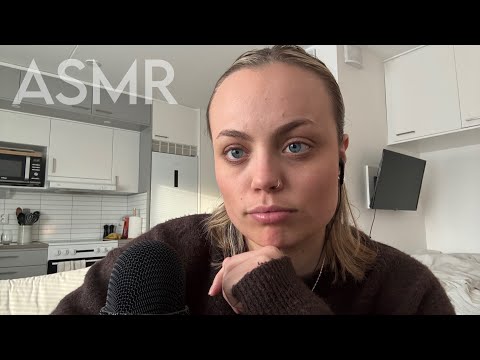 ASMR Close-up whisper rambles 