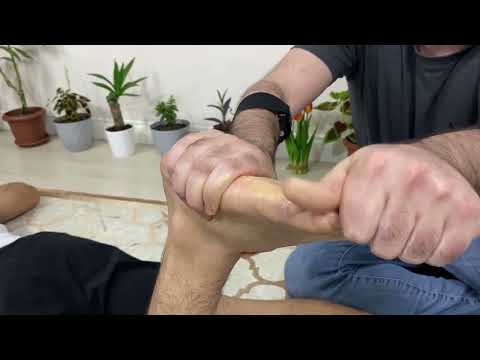 Asmr Massage - Foot and Leg (Massage for sleep)