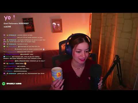 ASMR LIVE  : Plein de triggers et on discute ! (NO PUB)