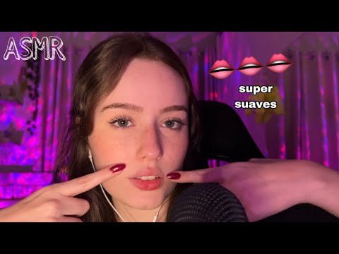 ASMR SONS DE BOCA LENTOS E SUAVES 👄 (para você dormir tranquilo)!!