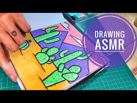 Relaxing Drawing ✍🏻 Fra Asmr