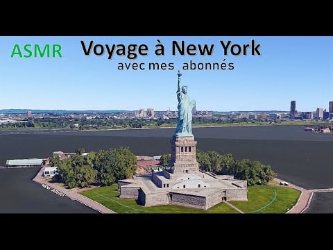 [ASMR français] Voyage à New York avec mes abonnés - chuchotement des pseudos proche micro