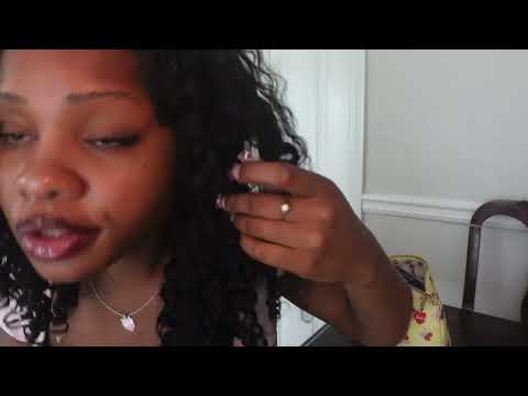 ASMR Gum Chewing & Lashes MINIMAL TALKING