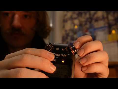 Tascam Focused ASMR | Soft and Gentle, mostly tapping, some scratching, cupping and soft whispers