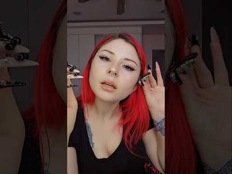 let me poke at you with my hair pins #asmr #hairpins #poking