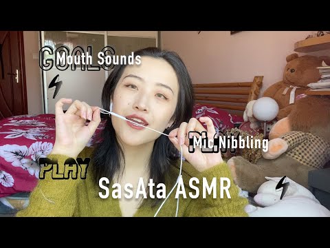 SasAta ASMR | Mic Nibbling & Mouth Sounds