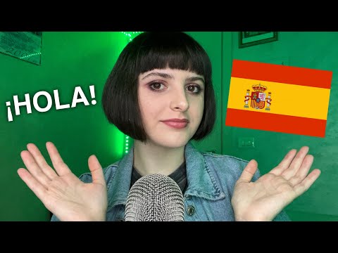 ASMR Teaching You Basic Spanish 🇪🇸 PT.2