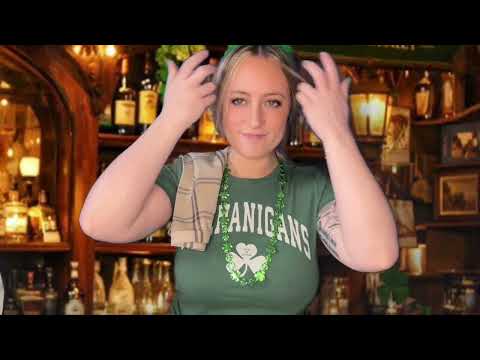 ASMR St.Patrick’s Day Irish Bar Ambiance