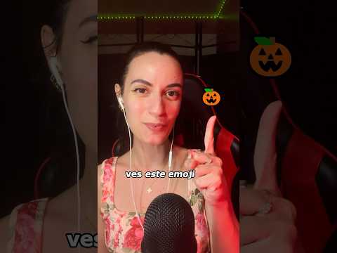 CUANTAS VECES VES LA EMOJI?🎃 a ver quien gana!  #asmr #halloween