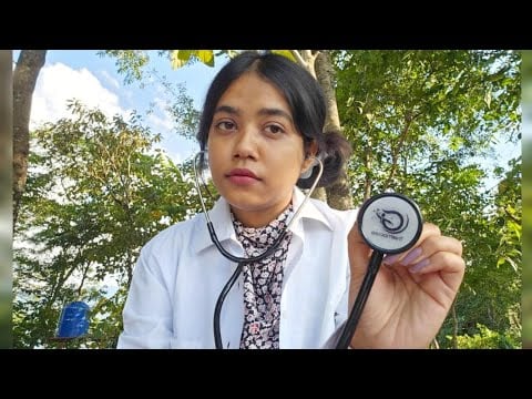 ASMR HINDI | Doing Your Health Checkup 👩‍⚕️
