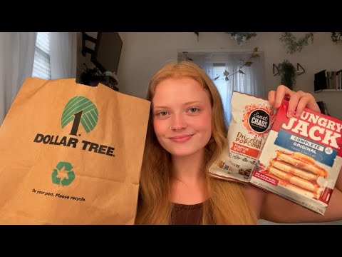 ASMR~DOLLAR TREE GROCERY HAUL 🛒💵