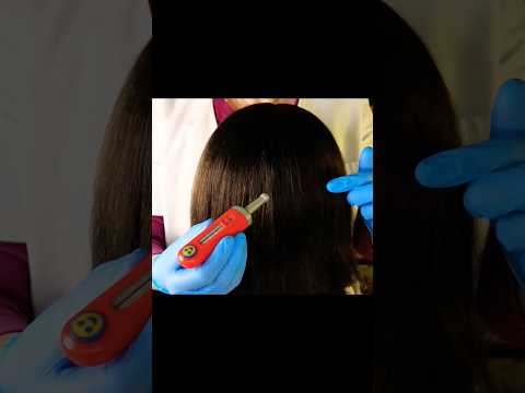 Stay Still... for this Scalp Scan 🔎