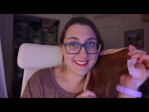 Ultimate Relaxation ASMR ~ Mouth Sounds, Stuffie Pampering, Hair Play Rambling (sweet and cozy) 2!