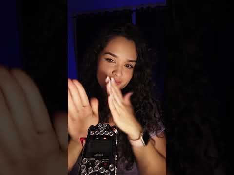 ASMR sons de mãos com sons de boca 🥹❤️ gatilho perfeito #asmr  #sonsdeboca  #handsounds