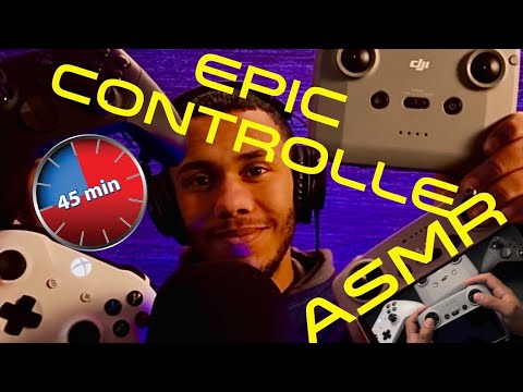 ASMR Controller Sound Assortment! || Sleep and Relaxation