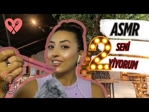 ASMR Kaşıkla Seni Yiyorum 😋 Eğlenceli Rolplay