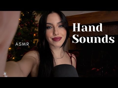 ASMR Relaxing Hand Sounds/Movements, Vortex & Nail Tapping