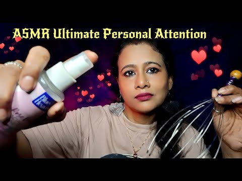 ASMR Deep Sleep Personal Attention ✨ Soft Whispers & Caring Sounds |Asmr Ghosal 