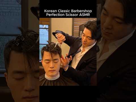 Korean Classic Barbershop Perfection Scissor ASMR