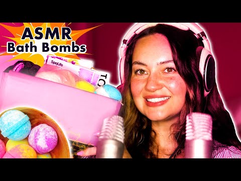 Can You Handle These Intense ASMR Tingles? 🤯💜 Anna Plays with Bath Bombs, weird sounds soft spoken