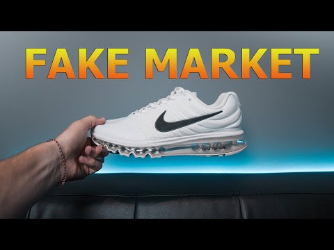 Recensione AIR MAX 2017 del FAKE MARKET!