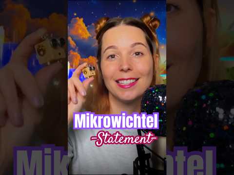 Wichtiges Mikrowichtel-Statement