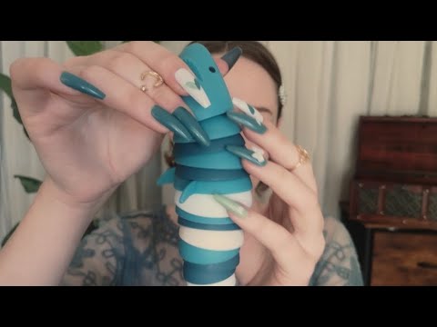 tappy scratchy asmr #17 (No Talking)