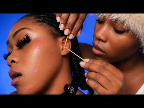 ASMR ✨THAT WILL PUT YOU TO SLEEP IMMEDIATELY EAR EATING, NOSE CLEANING & FACE NITPICKING