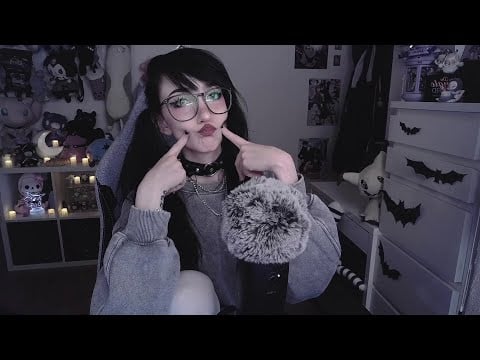 LIVE ASMR 🖤 Your Tingles Delivery is here Open the Door pls 🥺👉🏻👈🏻 !socials