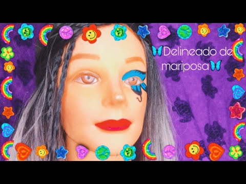 ASMR | ✨Delineado de mariposa✨ | Susurros relajantes | Andrea ASMR 🦋