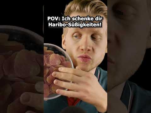 ASMR - POV: Ich schenke dir Haribo Süßigkeiten! #shorts #asmr #roleplay #deutscheasmr