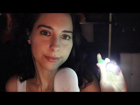 ASMR Trigger Assortment to make you sleepy💕 light trigger, crinkles, hair brushing