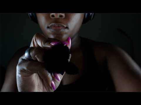 ASMR *SLEEPY* MAKE-UP BRUSH RELAXING SOUNDS (GO TO SLEEP)