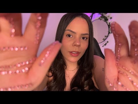 ASMR Sons de boca e toques na tela que vão cansar os seus olhos
