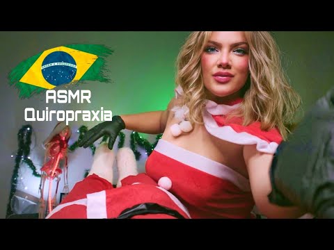 ASMR consultorio de Quiropraxia do Natal | Ajustamento e Massagem para Relaxar