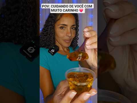 ASMR POV CUIDANDO DE VOCÊ ❤️✨️ #asmrbrasil #sompararelaxar #relax #dormirserapido #asmrroleplay
