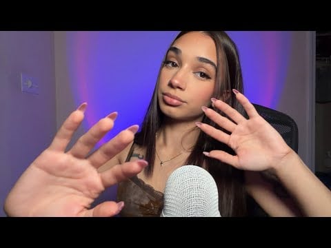 ASMR WET TO DRY MOUTH SOUNDS & FACE TOUCHING 🫦