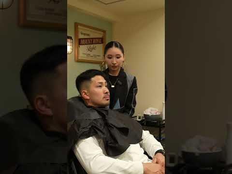 💈(ASMR) Amazing Zero Fade Haircut by Japanese Female Barber in Osaka, Japan