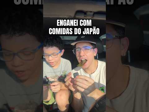 ENGANEI MEU IRMÃOZINHO COM COMIDAS DO JAPÃO 😂 #asmr