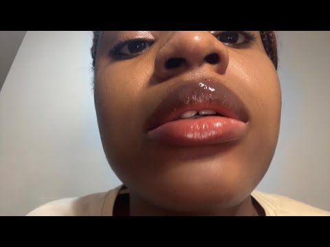 ASMR Slow and Gentle Gum Chewing and Whispering: Relax ✨