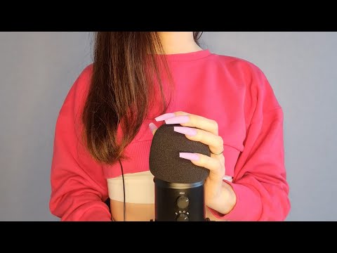 ASMR - FAST and AGGRESSIVE MIC COVER PUMPING, SWIRLING, Rubbing with ITA/ENG Soft Spoken 😍