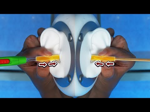 ASMR 좁고 깊은 귀속으로 천천히.. 긴 통로 귀청소 (노토킹)