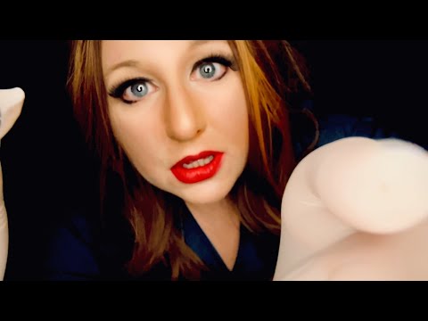 ASMR Face Measuring Exam Roleplay for Age Spots | Gloves | Pen Light | Whisper