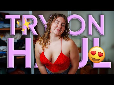 ❂ASMR❂ Try On Haul💃 Party Tank Tops ✨ 4K