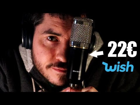 Faire un ASMR avec un micro Wish à 22€