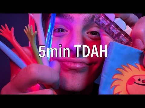 ASMR para Personas con TDAH ✨ | Super Fast Visual Triggers para Calmar la Mente en 5 Minutos