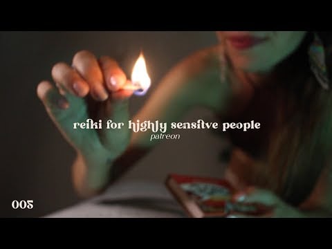 ASMR REIKI for Highly Sensitive People - chakra energy cleanse to let go of other people's energy